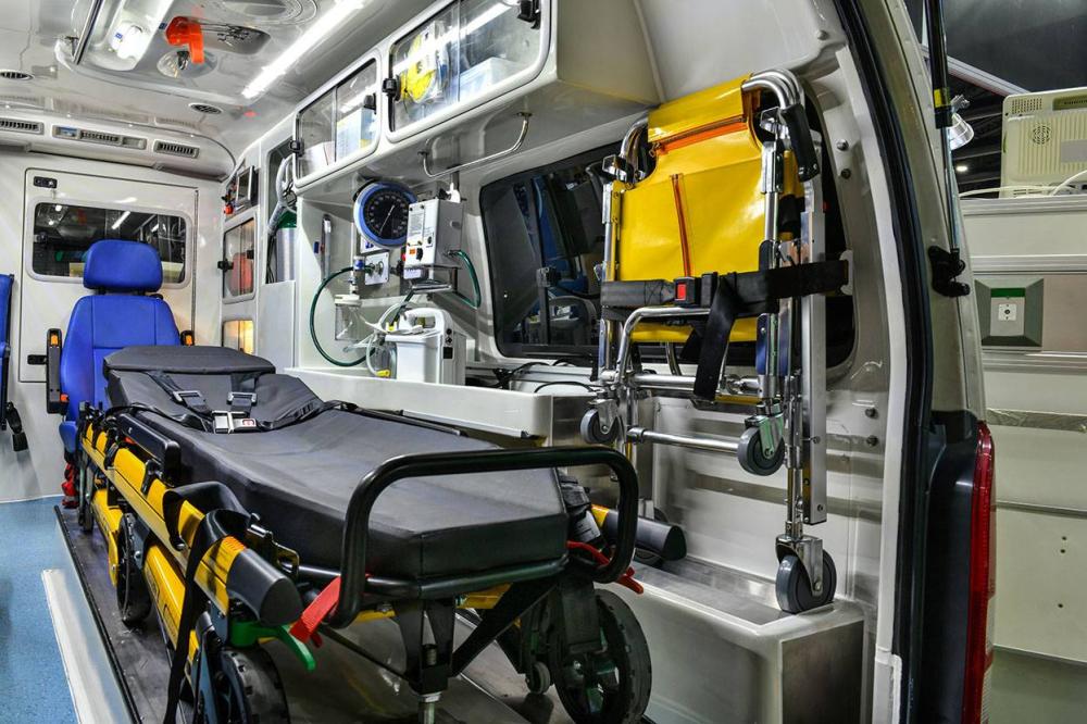 interieur ambulance